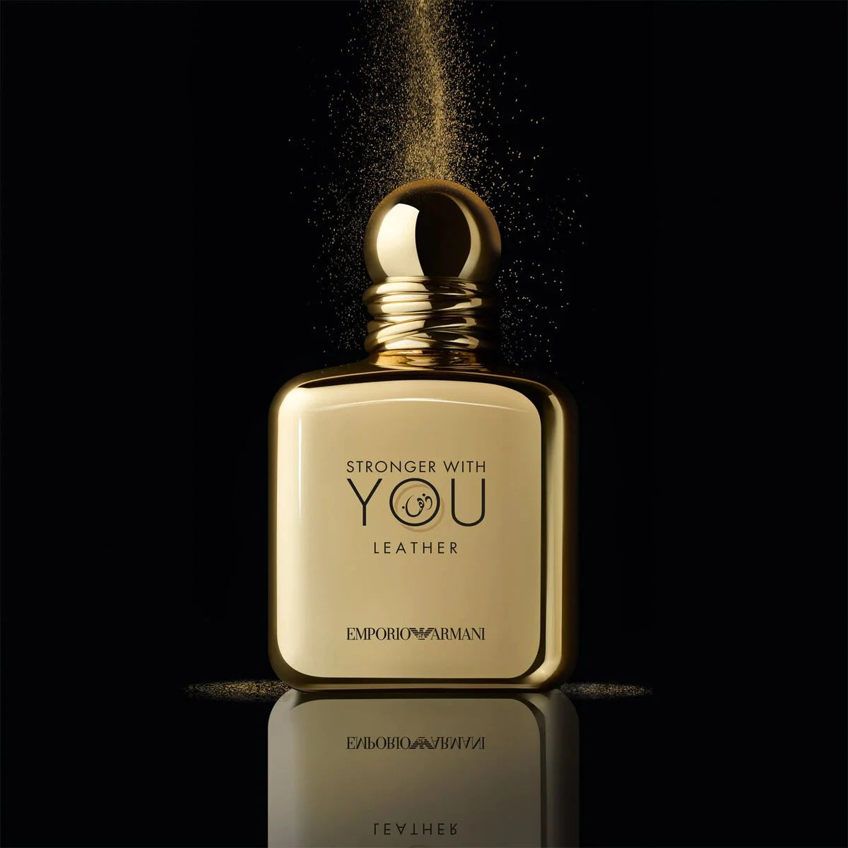 Armani Stronger With You Leather EDP 100 ml Erkek Parfüm